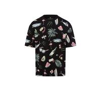 Nils Sundström T-Shirt mélange de couleurs / noir, Taille XL