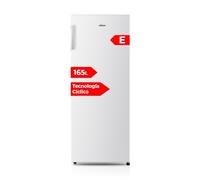 Nilson NCV145500E Congélateur Vertical, Blanc, 165 Litres, Porte Réversible, Silencieux Efficacité Énergétique E