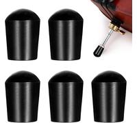 Niltracy Lot de 5 butées de violoncelle en caoutchouc noir silencieux, prise antidérapante, idéal pour la pratique et la performance