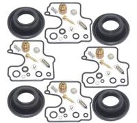 NILUWD Kits de réparation Kit De Réparation De Carburateur De Moto Kit Reconstruction Joint Carburateur 4 Ensembles pour GSXR600 GSXR750 GSXR750W GSX-R GSXR 600 750 W