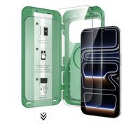 NIMASO Verre Trempé pour iPhone 18 Pro/17 Pro Couvre-Total, 2 Pack | Pas de Bulles Pas de Poussière, 9H Dureté Verre Trempé Grade Militaire Résistant aux Chocs, Anti-Rayures