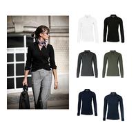 Nimbus femme carlington deluxe polo manches longues chemise nb71f - dames casual