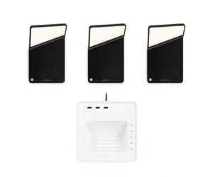 Nimbus Winglet CL Set 3 Wandleuchte, noir mat