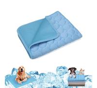 Nimedala Tapis rafraîchissant pour Chien, Grand Format, pour Chiens et Chats, Couverture rafraîchissante (XXL,Blue)