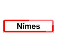 Nimes (15x4cm) - Sticker/Autocollant