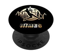 Nimes Foot | idée Cadeau Nimois PopSockets PopGrip Adhésif