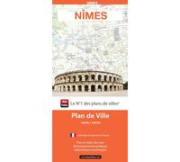 Nîmes, Gard - Plan de ville | Blay Foldex