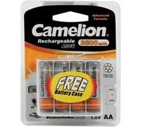 Camelion Accus rechargeables AA 17025406 (R06) 2500 mAh - Pack de 4 sous blister