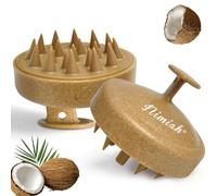 Nimiah Masseur de cuir chevelu pour la croissance des cheveux - Brosse à shampooing en silicone pour homme et femme Effet antipelliculaire respectueux de l'environnement Nettoyage en profondeur