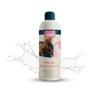 nimo® Shampoing pour chevaux sensibles | Sans parfum & pH neutre avec collagène | Pour toutes les races de chevaux et chevaux sensibles | Pour une meilleure maniabilité et un pelage brillant | 100 %
