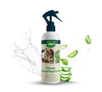 nimo® Spray de soin de la peau pour chevaux - Soin de la peau pour chevaux à l'aloe vera et au panthénol - Régénération de la peau en cas de sécheresse et d'inflammation - Contre les démangeaisons et