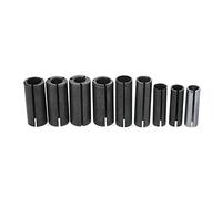 Nimoa Adaptateur de Collet Mandrin, Foret Routeur Support d'Adaptateur Mandrin Machine Outil Gravure pour le Fraisage Bagues CNC