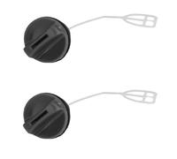 NIMOA Bouchon de Réservoir - Chaîne Gaz Scie Réservoir D'huile de Carburant Cap for Husqvarna 345 346 350 340 353 362 365 371, 2Pcs