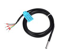 Nimoa Câble de Sonde de Capteur de Température Numérique et d'Humidité, Éeanche à l'Eau Capteur Numérique de Type de Câble de Sonde de Température et d'Humidité du Sol (Sortie I2C)(FS304-SHT20)