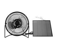 NIMOA Mini Ventilateur - Panneau Solaire Portable USB Powered Ventilateur for Un Refroidissement Ventilation
