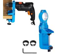 Nimomo 360° Rotatif Support De Perceuse éLectrique, Support Perceuse Colonne, étau Pivotant Support Pour Perceuse Avec 43mm Col Serrage, Meuleuse Et Visseuse Pinces De Table Supports De PerçAge