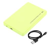 Nimomo Boîte SSD Externe Boîte Externe SSD SATA de2,5Pulgadas Boîte de Disco Duro USB2.0 (Vert)