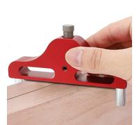 Nimomo Outil de marquage Centre Scriber, 95mm Center Finder Line Scriber, Centrage et décalage Scriber Jauge de Marquage Traceur de Centre Outil de recherche de centre pour Menuisier du Bois