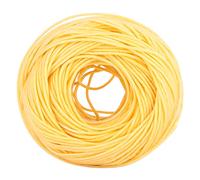 Nimomo Rouleau de mèche Bougie 2mm, Mèche Bougie Parfumée en Fibre avec Revêtement Cire d'abeille Naturelle 200 Pieds (Jaune)