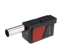 Nimomo Ventilateur de Barbecue électrique, Souffleur Ventilateur Soufflet Allume Feu Barbecue, Soufflet Cheminée, Petit Souffleur Electrique Mini Poche électrique (Noir)