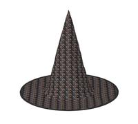 NImongt Chapeau de sorcière unisexe avec drapeau américain pour Halloween, carnaval, cosplay, déguisement