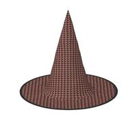 NImongt Chapeau de sorcière unisexe avec imprimé drapeau américain pour adolescents, fêtes, carnavals et cosplay