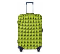 NImongt Karaté Boy Vector Ceinture Changeable Impression Couleur Valise Couverture Universel Élastique Bagage Accessoire Vacances Plage Voyage d'affaires, Noir , M, Bagage à main