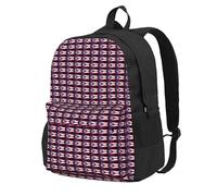 NImongt Sac à dos de grande capacité avec imprimé drapeau de l'État de l'Ohio pour adultes, voyage, école, travail, usage quotidien en plein air