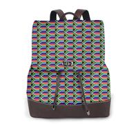 NImongt Sac à dos léger et polyvalent avec imprimé drapeau d'Afrique du Sud - Pour le quotidien - Pour le voyage ou le travail