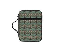 NImongt Sac de rangement pour église, voyage, écriture, accessoire ecclésiastique, motif chouette, branches d'arbre