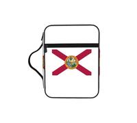 NImongt Sac de rangement pour l'église, les voyages, les écritures, accessoire ecclésiastique imprimé drapeau de l'État de Floride