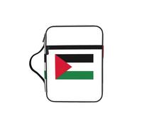 NImongt Sac de rangement pour l'église, les voyages, les écritures, accessoire ecclésiastique imprimé drapeau de la Palestine