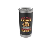 N'importe quel homme peut être un père Vizsla Daddy Funny Gobelet isotherme en acier inoxydable double paroi