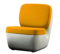NIMROD - Fauteuil rétro Magis Jaune