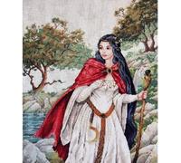 Nimue point de croix papier à compter "Viviane, Dame du Lac ", 176g