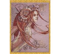 Nimue point de croix set "Signe des fées - Bélier", modèle à compter, 130k, 17,5