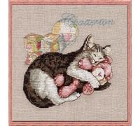 Nimue set point de croix "Chatterton", motif à compter, 117K, 15x11cm