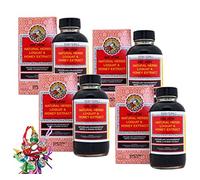 NIN JIOM PEI PA KOA Sirop d'herbes au miel et au museau [4 x 300 ml] avec 10 herbes chinoises précieuses : protège les poumons, soulage la toux et protège la gorge - 4 pièces chacune 300 ml + poupée