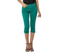 Nina Carter P230 - Jean pour femme - Coupe skinny - Taille haute - Pour l'été, Vert (P230-6), L mince