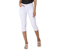 Nina Carter P260 - Jean pour femme - Coupe skinny - Taille haute - Pour l'été, Blanc (P230-2), XXL mince