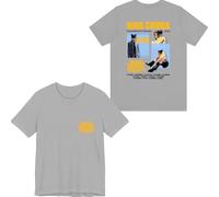 Nina Chuba Merch Deutschland Schweiz Tour 2025 T-shirt à manches courtes pour homme et femme, gris, XXL