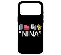 Nina Nom personnalisé pour Chien Nina Coque pour iPhone 17 Pro Max