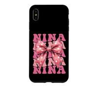 Nina Nœud Coquette esthétique pour Femmes et Filles Coque pour iPhone XS Max