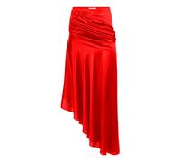 Nina Ricci, Femme, Jupes, Rouge, Taille: 34 FR Red Asymmetric Draped