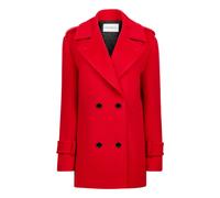 Nina Ricci, Femme, Manteaux, Rouge, Taille: 38 FR Cashmere And Wool