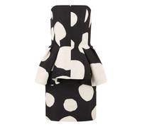 Nina Ricci, Femme, Robes, Noir, Taille: 36 FR Mini-robe bustier avec basque