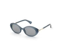 Nina Ricci Lunettes de Soleil SNR481 Blu trasparente lucido 53/19/140 Femme