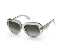 NINA SUNGLASSES Ricci - MAT: Cellulose acetate_C: SHINY GREY/GREEN D: 140x13 / Female