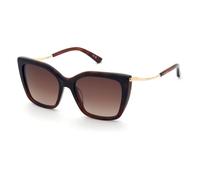Nina Ricci Snr436 Square Woman Sunglasses Marron Brown Gradient Powder/CAT3 Femme