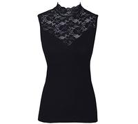 Nina von C. Blazer pour femme en coton fin - Noir - 42